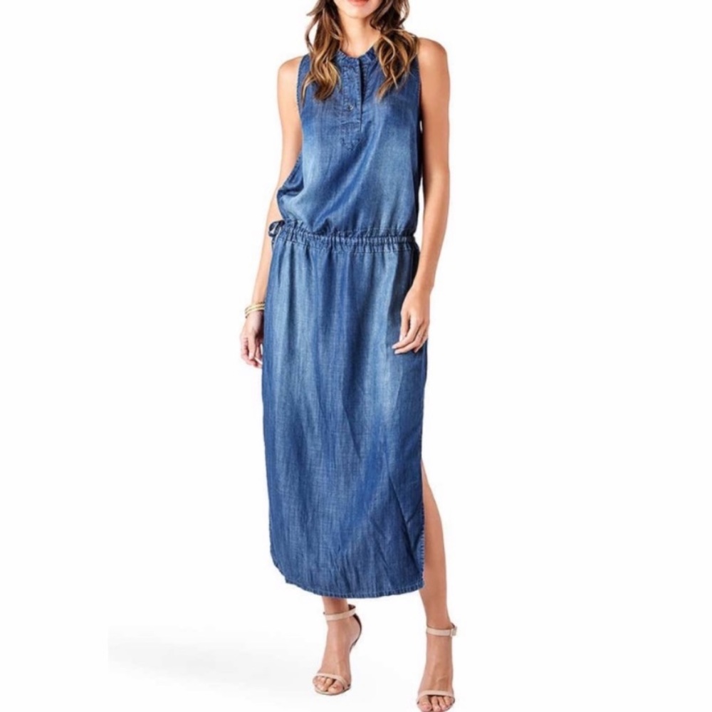 Standards & Practices Tencel Sleeveless Maxi Dress